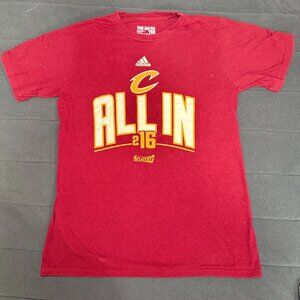 Adidas Men's Cleveland Cavaliers 2016 Playoffs Tee Shirt Size S
